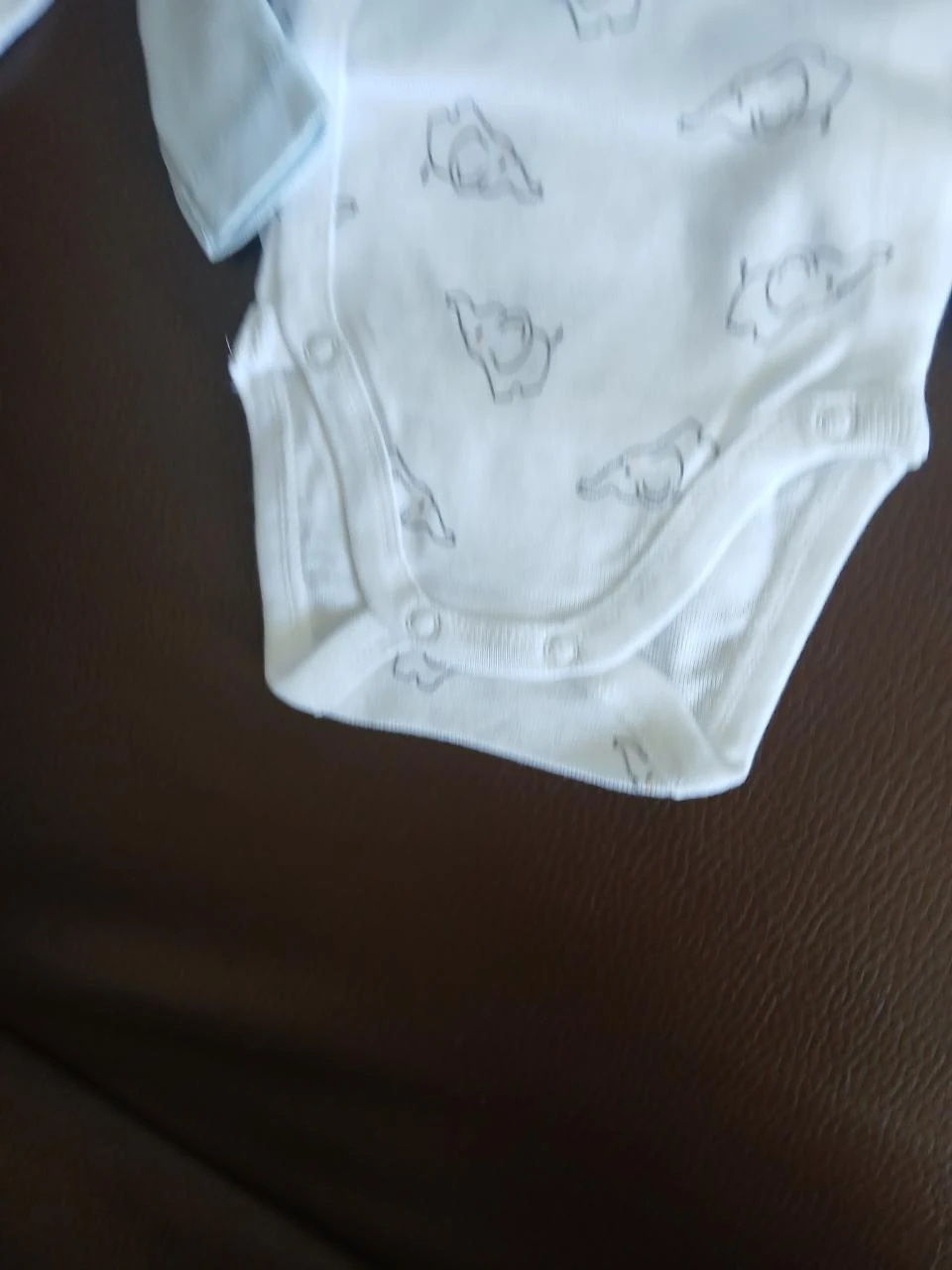 lote com 3 bodies de mangas compridas para menino Tex Baby 50 cm 0 meses – photo 3